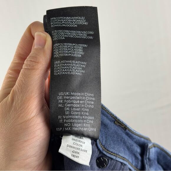 Liverpool The High-Rise Ankle Skinny Jeans Women’s Size 10/30 Stretch Denim - Picture 9 of 9